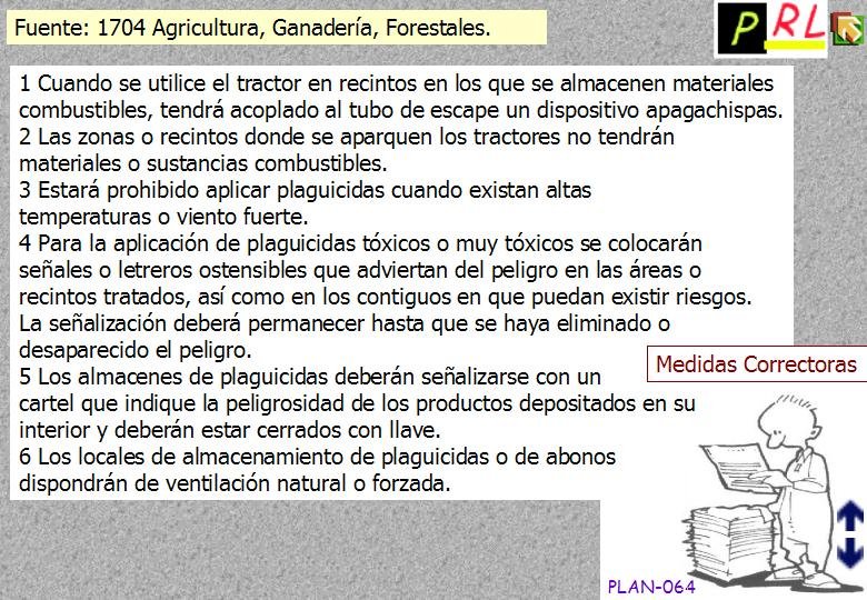 064 AGRICULTURA GANADERIA FORESTALES